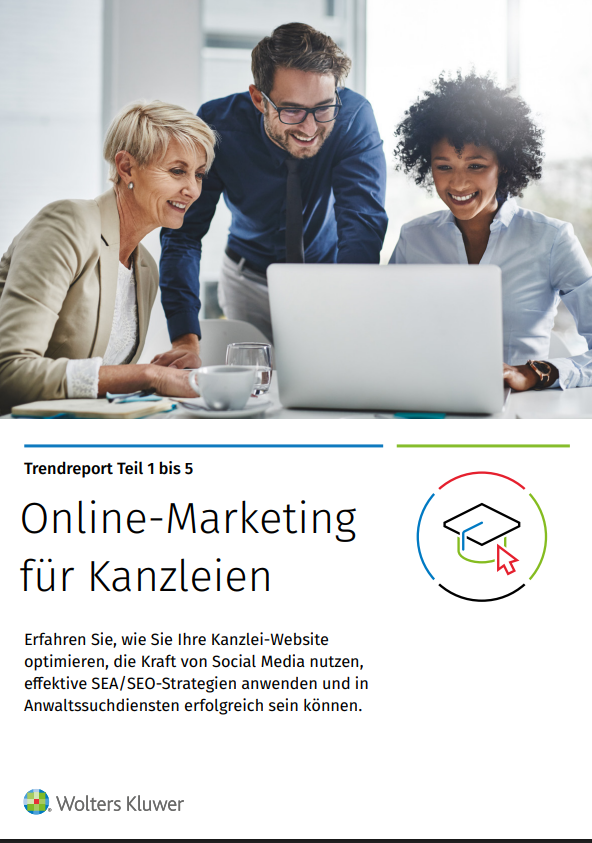 Wolters Kluwer Trendreports Löffler Trendreport Löffler Onlinemarketing für Kanzleien